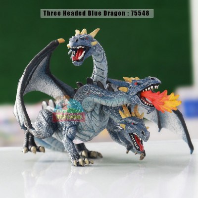 Three Headed Blue Dragon : 75548